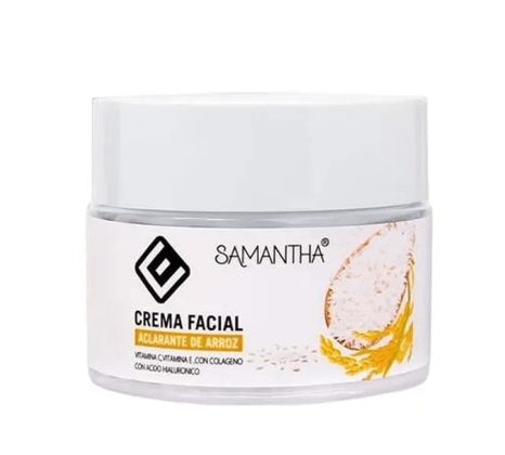 CREMA FACIAL DE ARROZ BOX12PZS SAMANTHA B2305