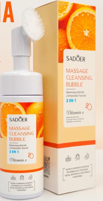 ESPUMA LIMPIADORA VITAMINA C SADOER SD24856