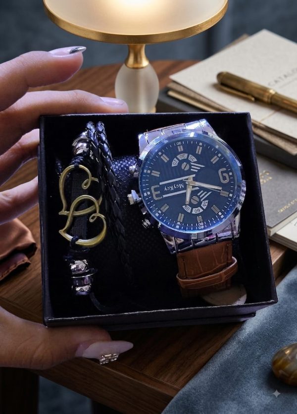 RELOJ DE HOMBRE + PULSERA