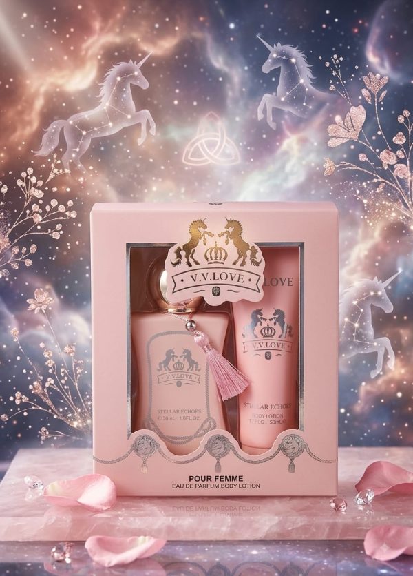 SET DE PERFUME  + CREMA MUJER  VV LOVE VL3801-75